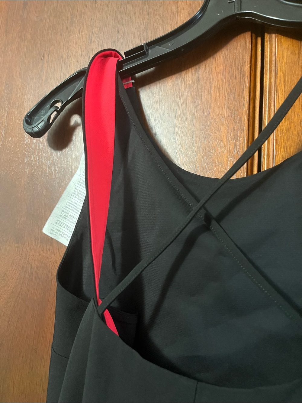 Armani Exchange Classic Black Sleeveless Dress